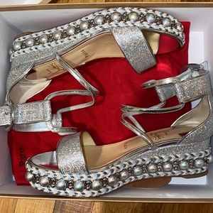 Christian Louboutin red bottom sandals